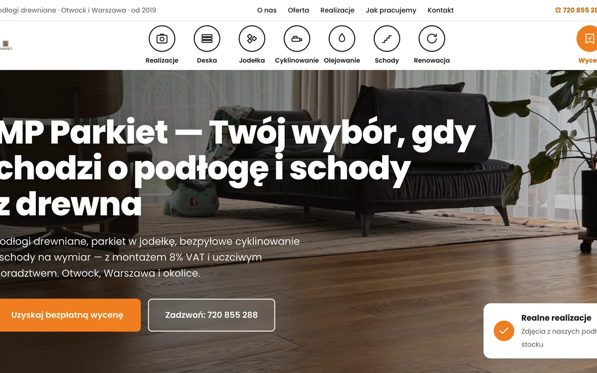 Projekt demo MP Parkiet